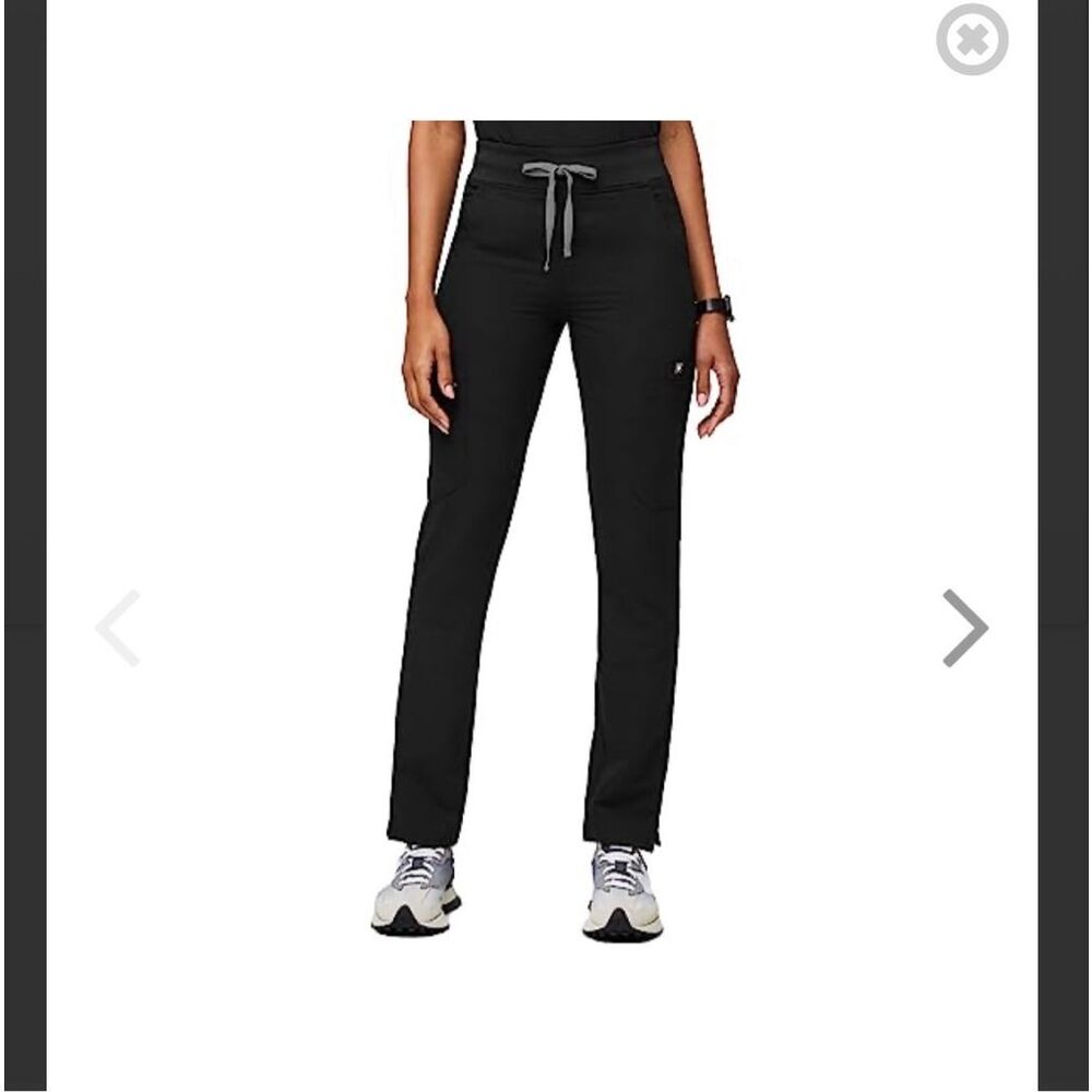 Figs Women's Black Scrub Pants